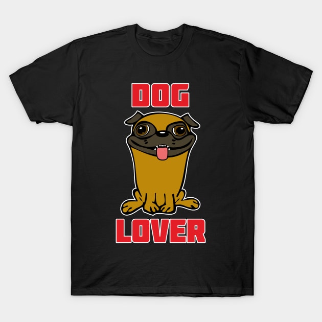 Dog Lover T-Shirt by RockettGraph1cs